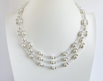 Cindy Crystal Necklace